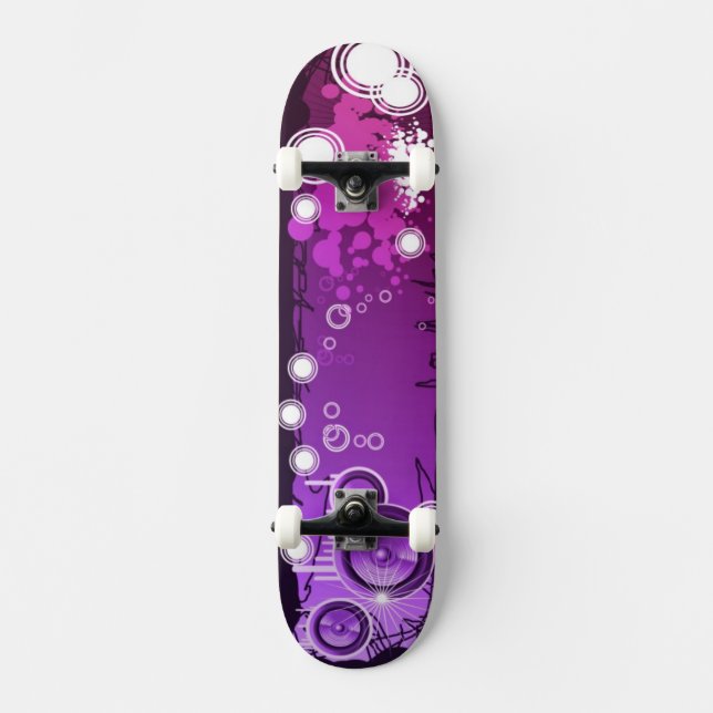 Skateboard Bannière grunge 3 de musique de style (Recto)