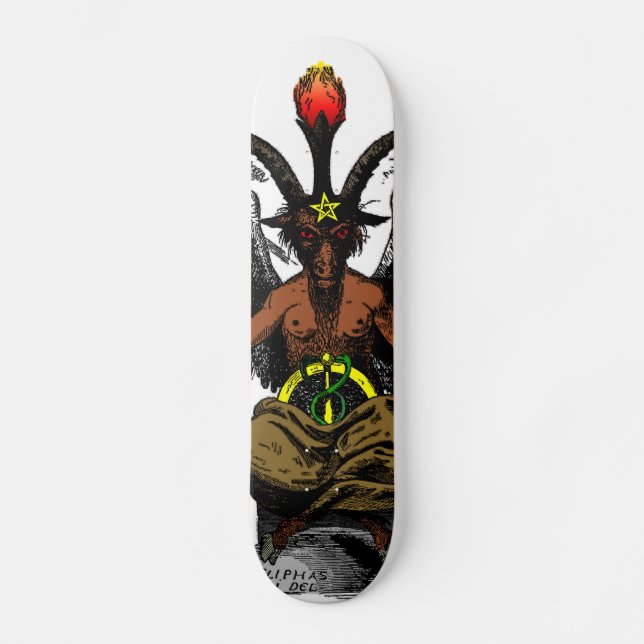 Skateboard Baphomet (Recto)