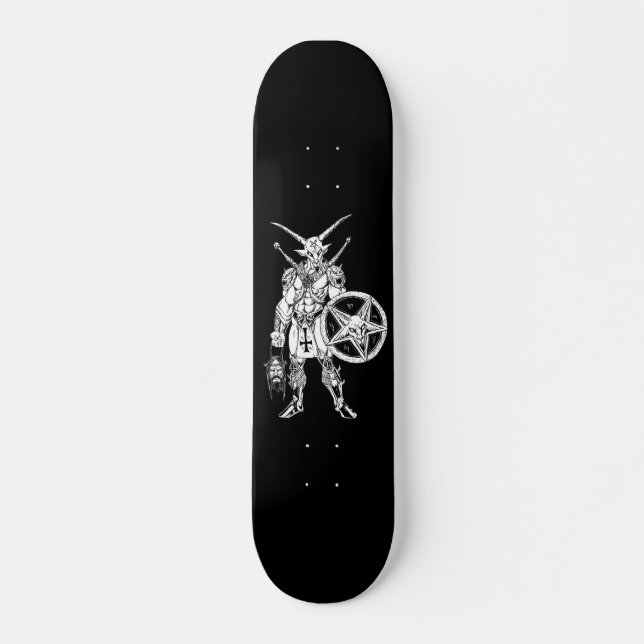 Skateboard Baphomet GodSlayer (Devant)