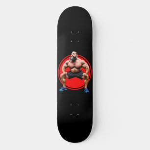 Skateboard Barbu Musclé