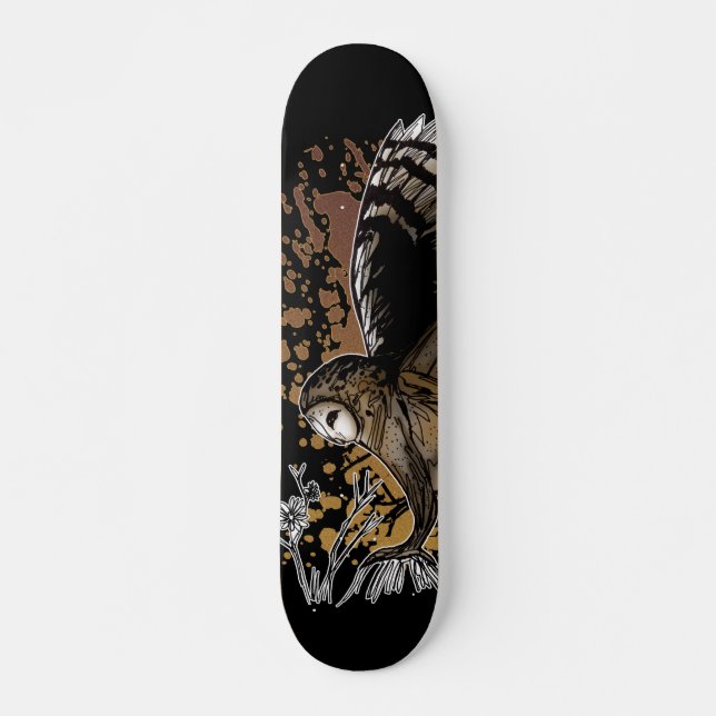 Skateboard Barn Owl Stance (Devant)