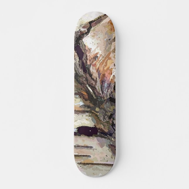 SKATEBOARD BARRE D'OISEAUX (Devant)