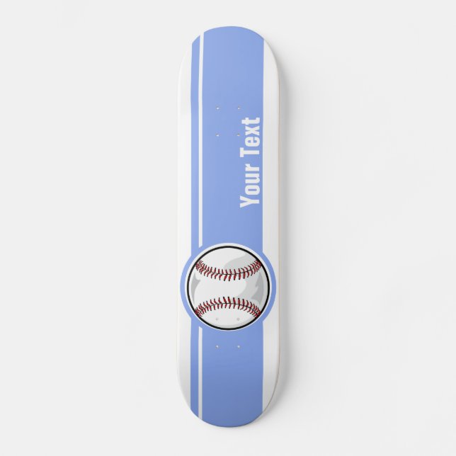 Skateboard Base-ball ; Bleu (Recto)