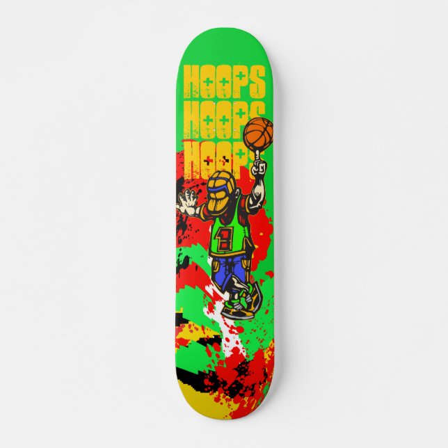 Skateboard Basket-ball (Devant)