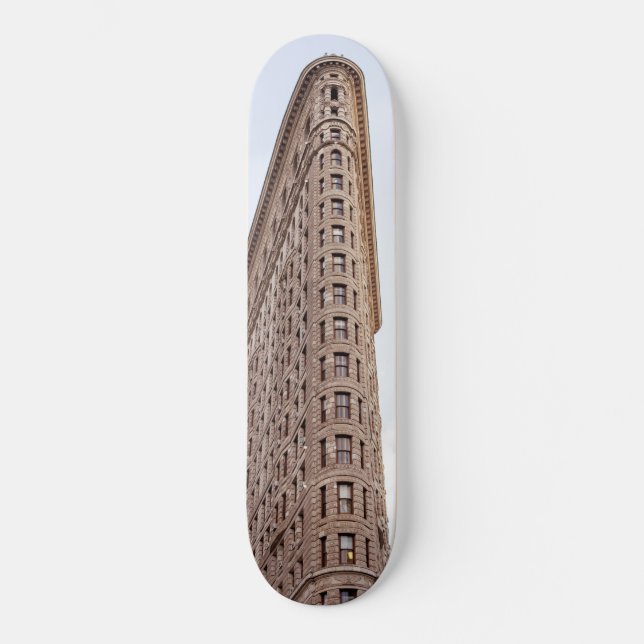 Skateboard bâtiment Flatiron  (Recto)