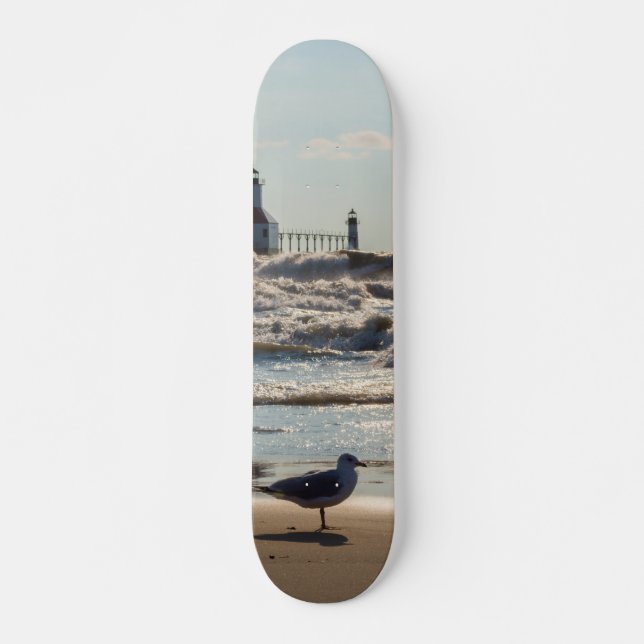 Skateboard Beauté Et Force (Devant)