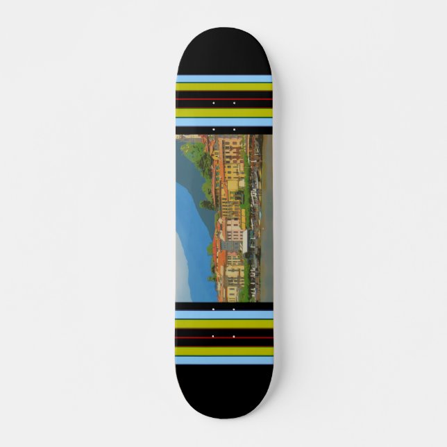 Skateboard Bellagio Italie Poster Skate (Devant)