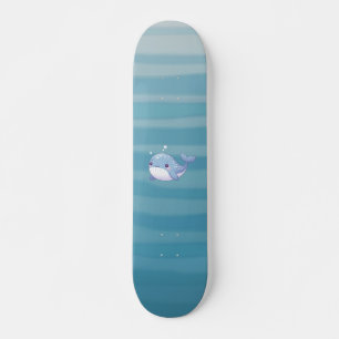 Skateboard Belle baleine côtière/nautique