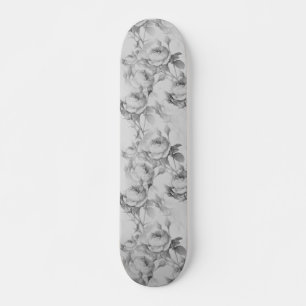 Skateboard Belle florale Vintage