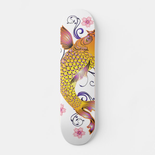 Skateboard Belle Koi (Recto)