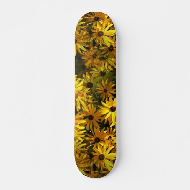 Skateboard Belle planche à roulettes de tournesol (Devant)