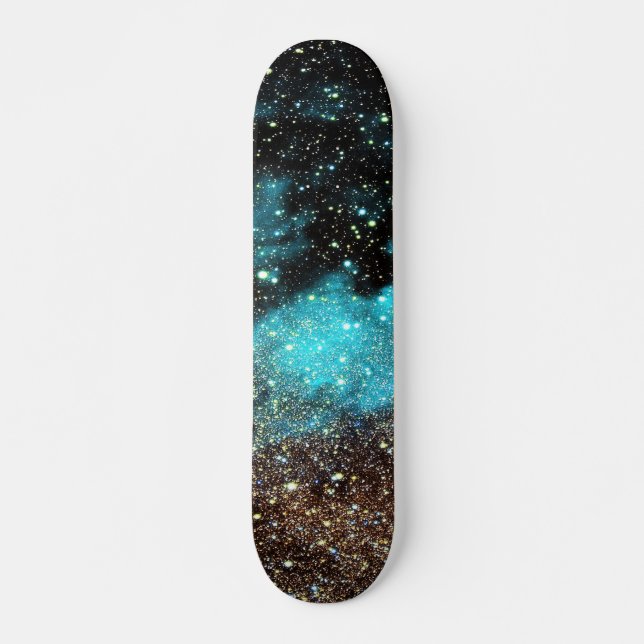 Skateboard Belle planche à roulettes Galaxy (Devant)