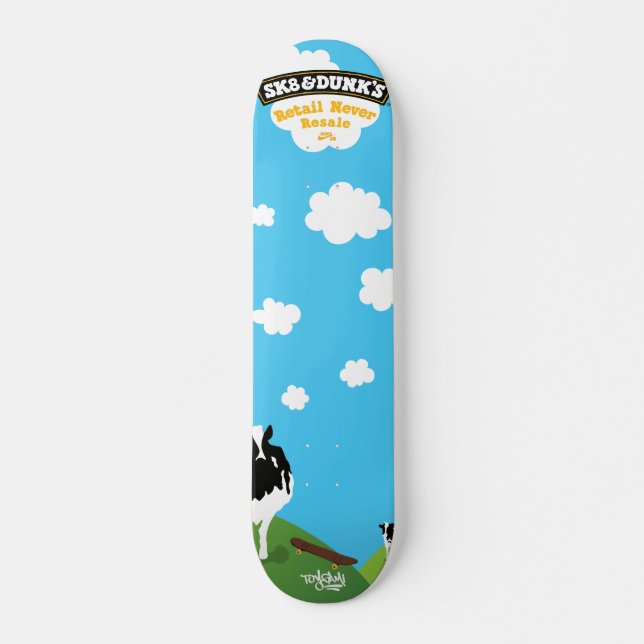 Skateboard Ben a eu Em (Devant)