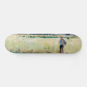Skateboard Berthe Morisot - Dans le champ de roues à Gennevil