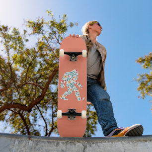SKATEBOARD BIGFOOT FLORAL