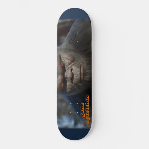 Skateboard BIGFOOT SASQUATCH PORTRAIT CLOSE UPSkateboard