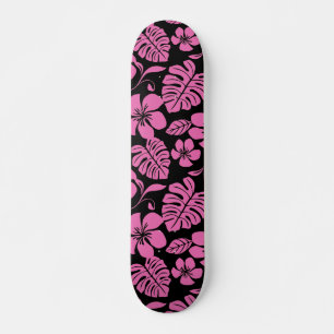 SKATEBOARD BIKINI ROSE (NOIR/ROSE)