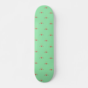 Skateboard billard sur le green