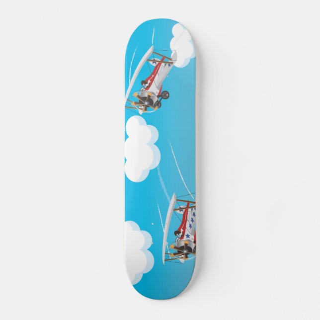 Skateboard biplane (Recto)