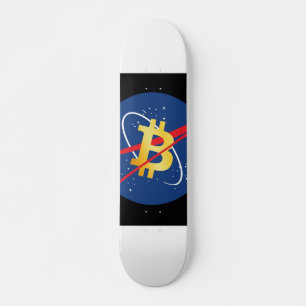 Skateboard #Bitcoin 2 Moon Skate