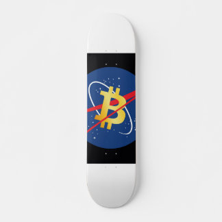 Skateboard #Bitcoin 2 Moon Skate