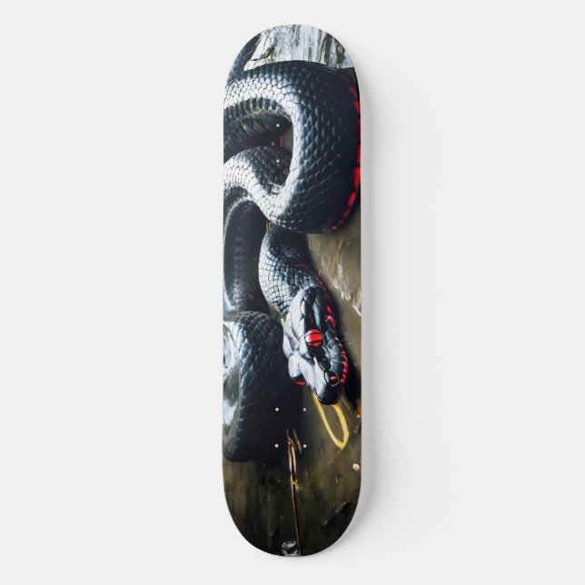 Skateboard Black Anaconda Deck (Recto)