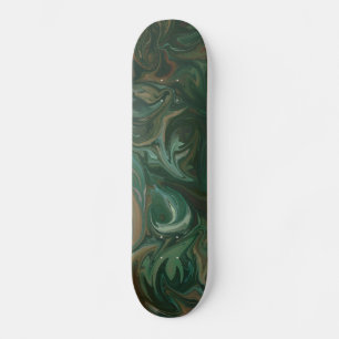 Skateboard Black Green