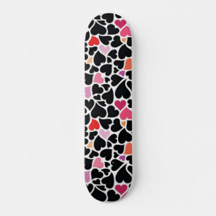 Skateboard Black Harts