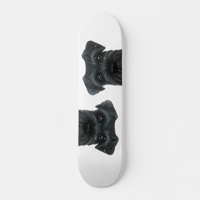 Skateboard Black Schnauzer par miart (Devant)