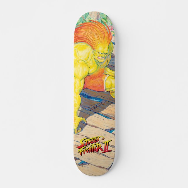 Skateboard Blanka sur le pont (Devant)