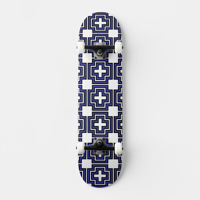 Skateboard Bleu C&S (Recto)