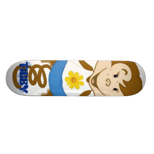 Skateboard Bleu de Tibby