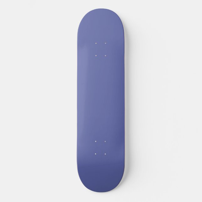 Skateboard Bleu du Cachemire (Recto)