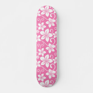 SKATEBOARD BLEU HAWAII (ROSE DE BUBBLEGUM)