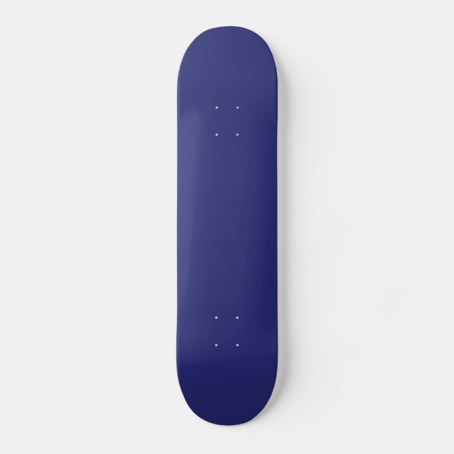 Skateboard Bleu Marine (Recto)