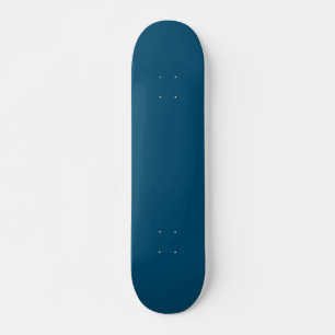 Skateboard Bleu métallique, Bleu ardoise, Bleu petit,