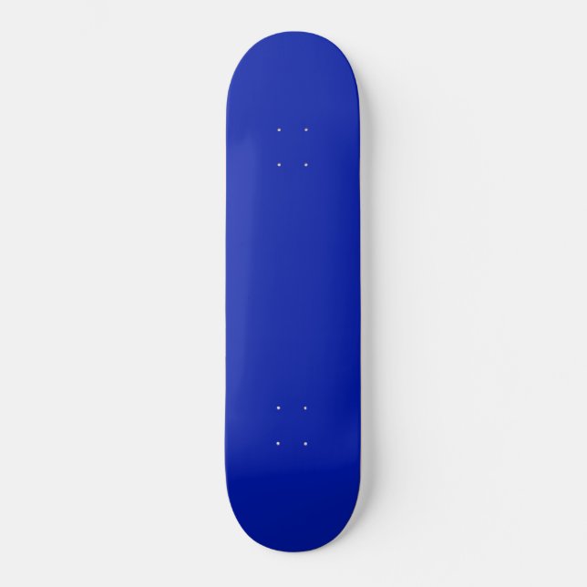 Skateboard Bleu (Pantone) (couleur solide) (Recto)