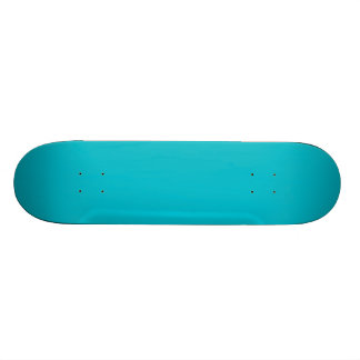 Skateboard bleu turquoise