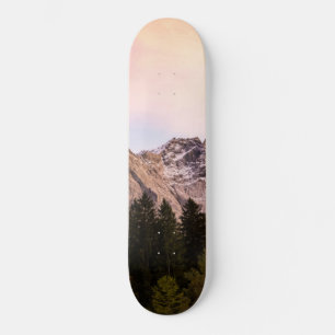 Skateboard Bliss coucher de soleil sur la montagne #2 #cabine