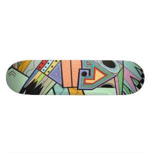Skateboard "Bloquez à Brooklyn" par Ruchell Alexandre (le
