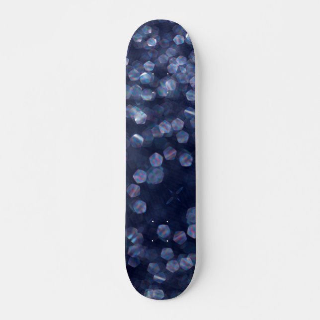 Skateboard Blue Sparkle (Devant)