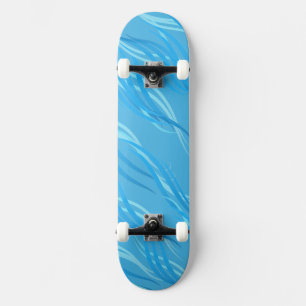 Skateboard Blue Waves Skateboard