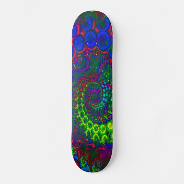 Skateboard Bonkers 3D fractal (Recto)