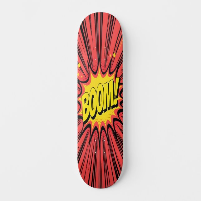 Skateboard BOOM ! Pop Art Explosion Edition 5 (Recto)