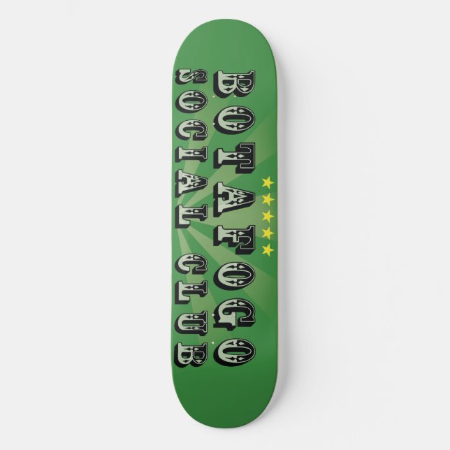 Skateboard Botafogo Social Club Old School Deck (Recto)