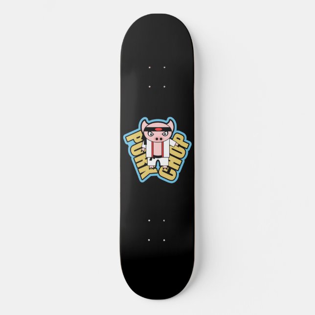 Skateboard Bouche de porc (Recto)