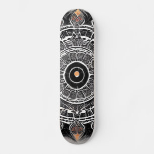 Skateboard Bouclier tribal