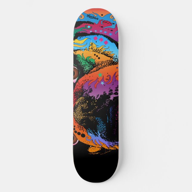 Skateboard Bouledogue (Recto)