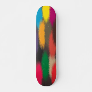 Skateboard Boules de coton colorées