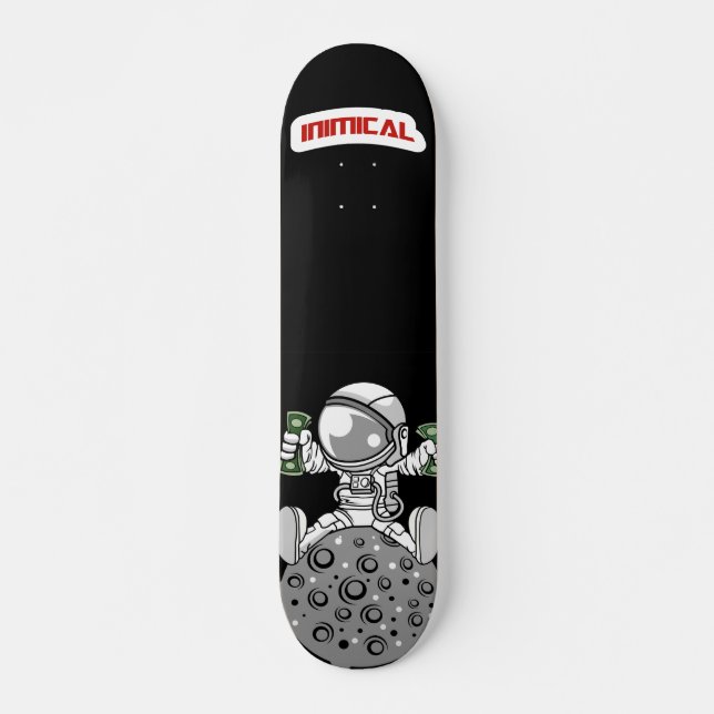 Skateboard Bouts d'espace inimiques (Devant)